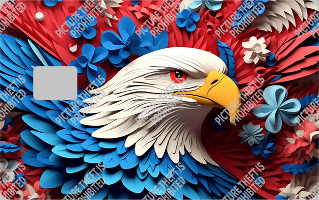 Bank  Card Sticker-BC-2095
